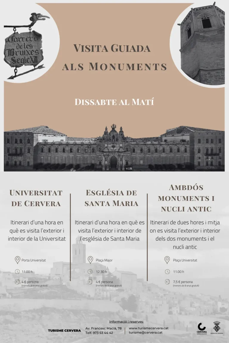 Visites guiades als monuments